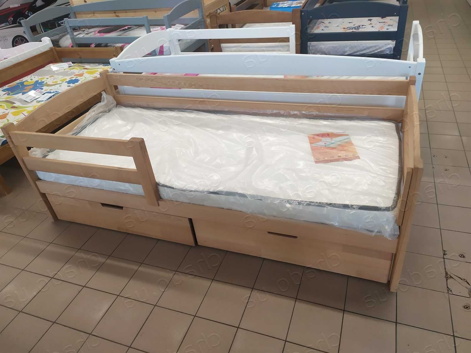 Кроватка с бортиком ! Кровать для ребенка \ Дитяче Ліжко з дерева БУК!