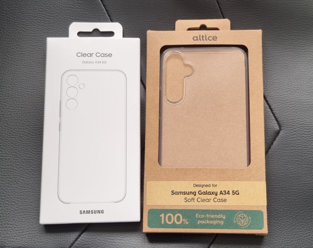 Capa samsung a34 5g - NOVA (sem uso)