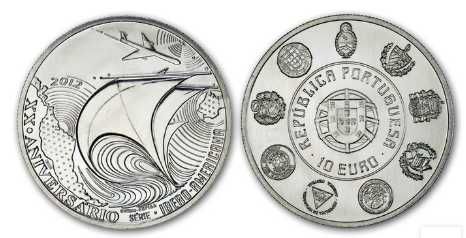 Moeda XX Aniversário da Série Ibero-Americana (2012) (Prata)