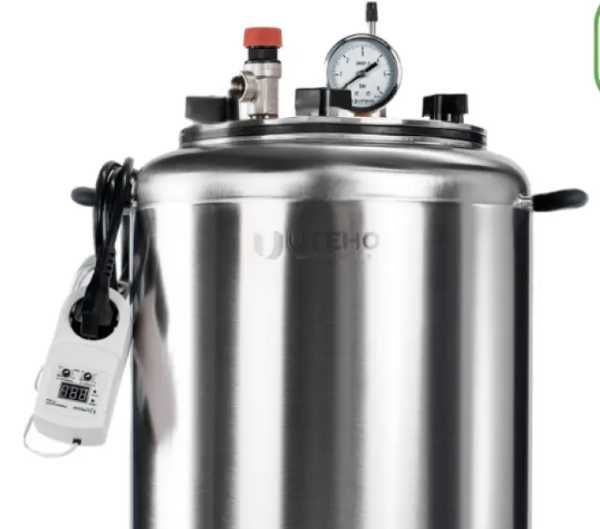 ТОП-ПРОДАЖ! Універсальний автоклав на 32 банки з нержавіючої сталі!