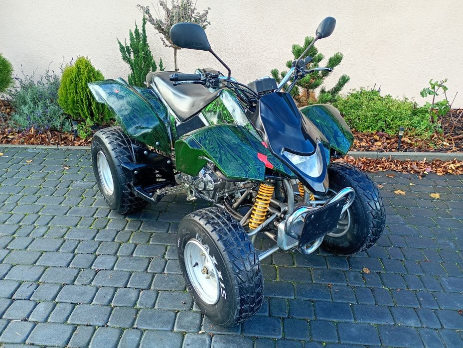 Quad Honda Barossa 250 homologacja