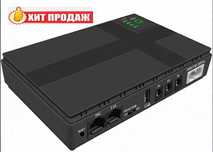 Безперебійник для роутера  mini UPS  18W 10400mAh DC 9V 12V акумулятор
