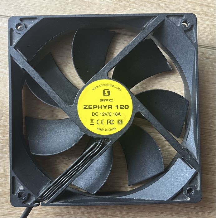 Wentylatory SilentiumPC 3x ZEPHYR 120mm