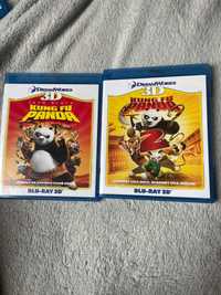 Kung fu Panda 1 i 2 blu ray 3D