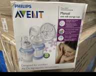PHILIPS AVENT laktator NATURAL + butelka 125 ml