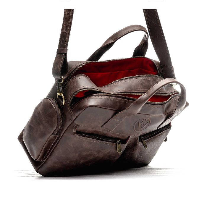 Кожаный мужской портфель / Шкіряний чоловічий портфель VS083