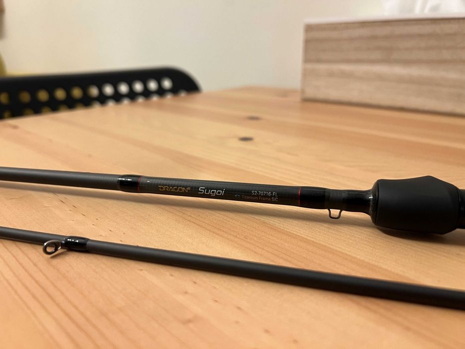 Wędka Dragon Sugoi CXT Spinning 2.13m 3-12g stan idealny