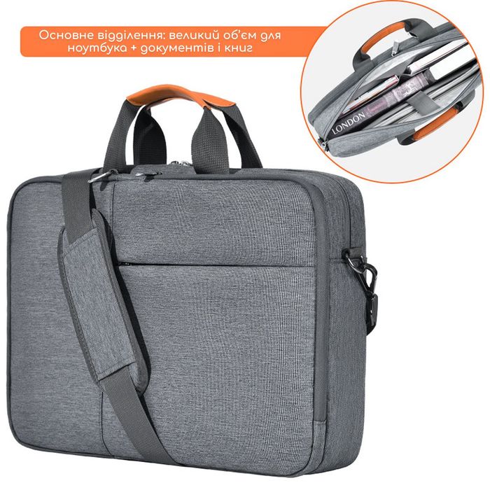 Містка сумка для ноутбука макбук MacBook Pro/Air 13/14/15/16/17.3