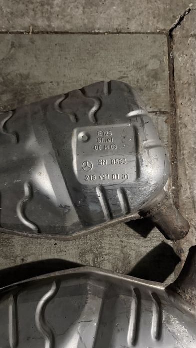 Продам глушники мерседес w211 е500