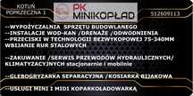 Wypożyczalnia sprzętu usługi wynajem wiertnica glebowa koparka minikop