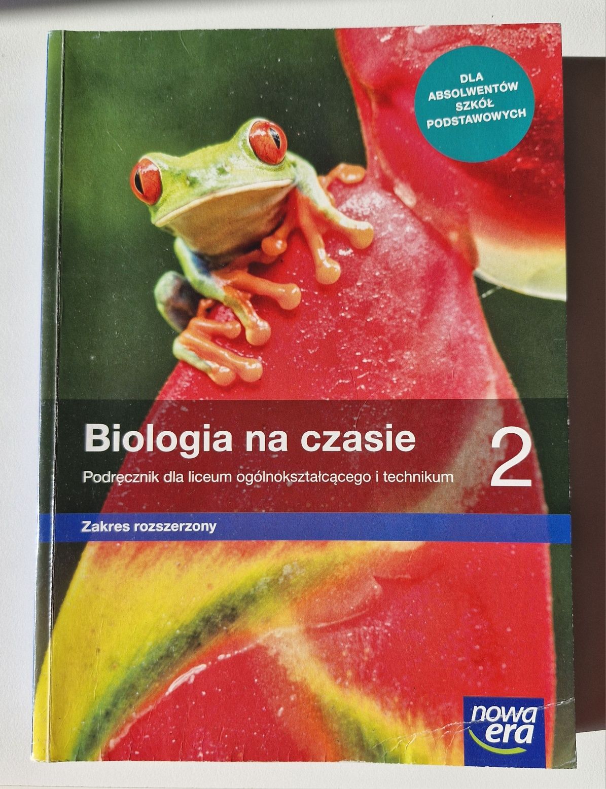 Podręcznik Biologia na czasie 2 zakres rozszerzony Nowa Era