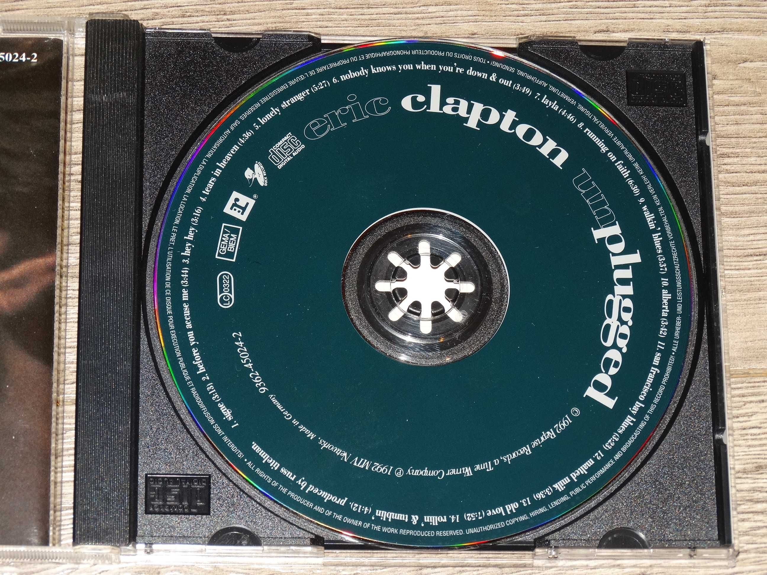 Eric Clapton CD Unplugged