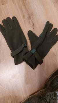 Rękawiczki wojskowe polarowe khaki rozm. 22