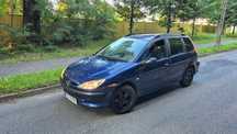 Peugeot 206 Mały przebieg bez rdzy zadbany oc 07/2026 kombi klimatyzacja