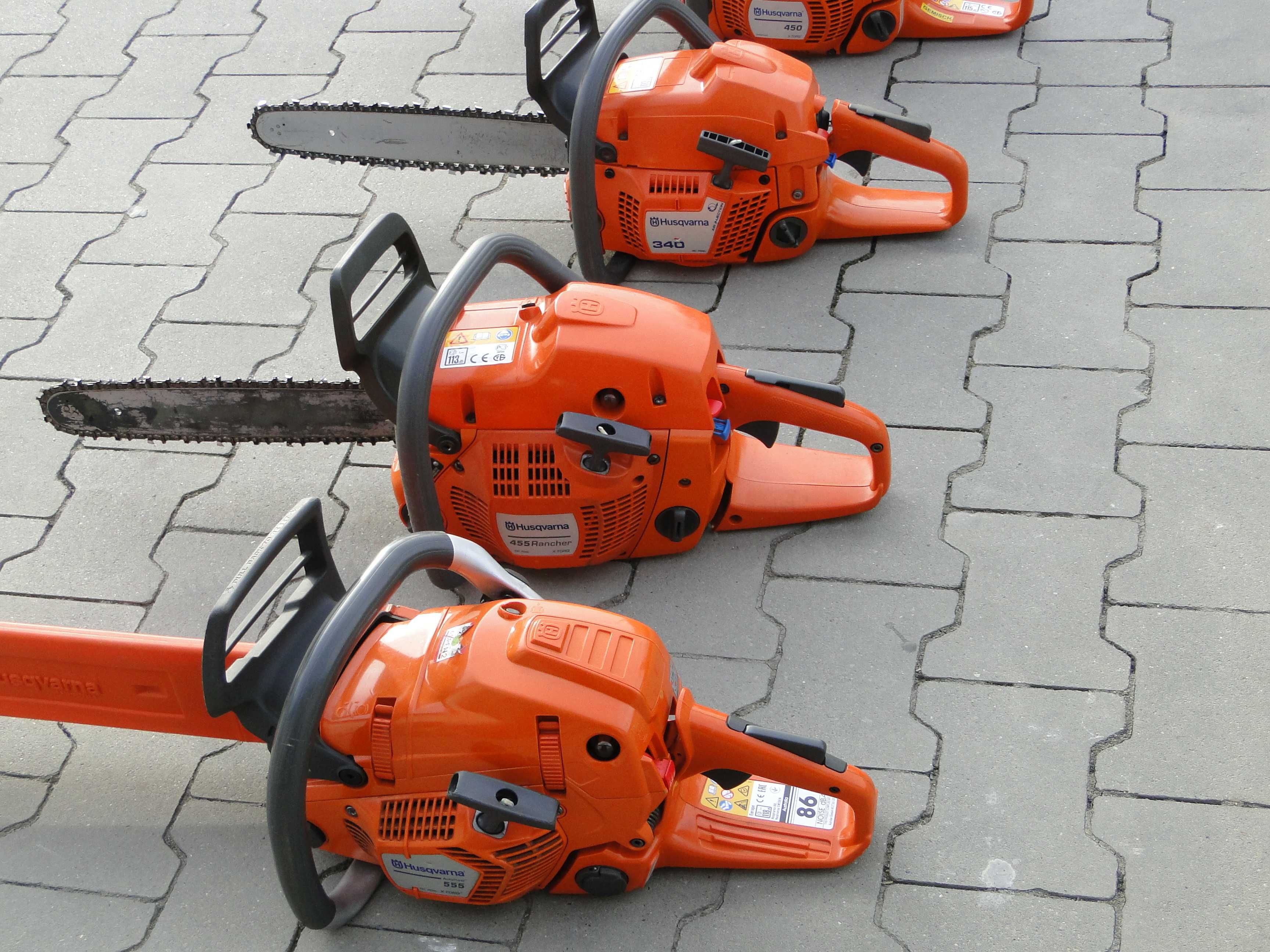Piła spalinowa Pilarka HUSQVARNA 340, 435 450, 555 STIHL MS Germany
