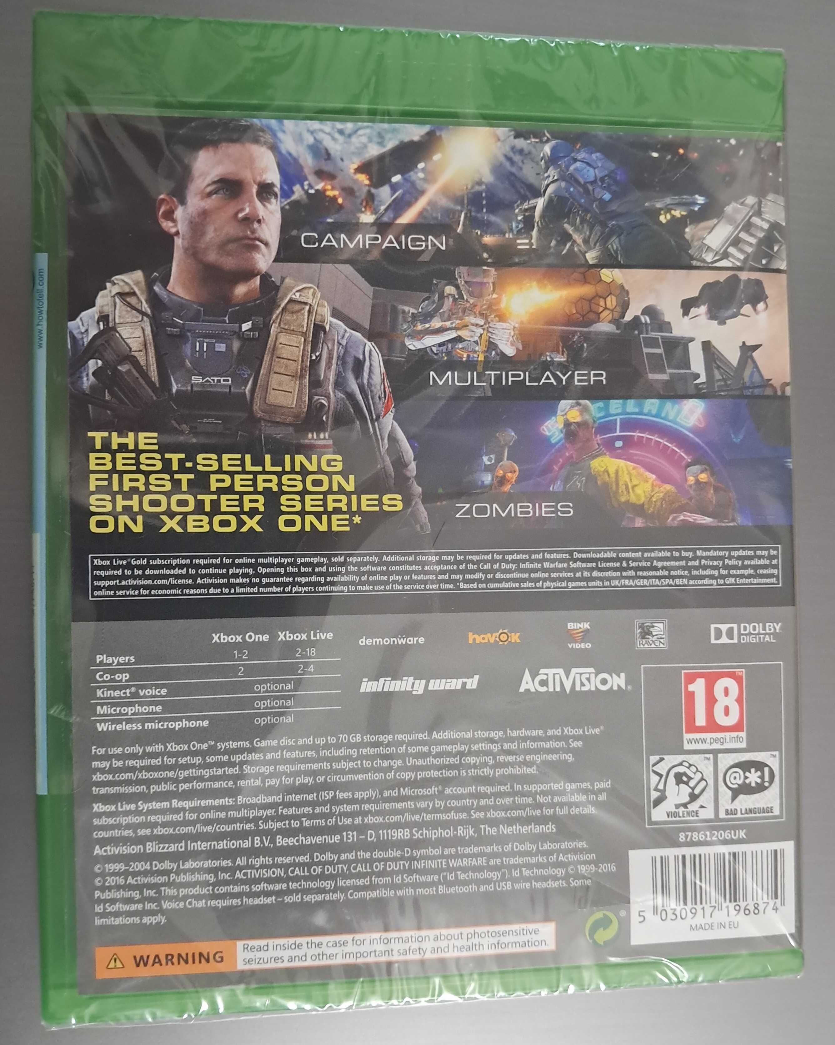 Call of Duty: Infinite Warfare Xbox One (Folia)