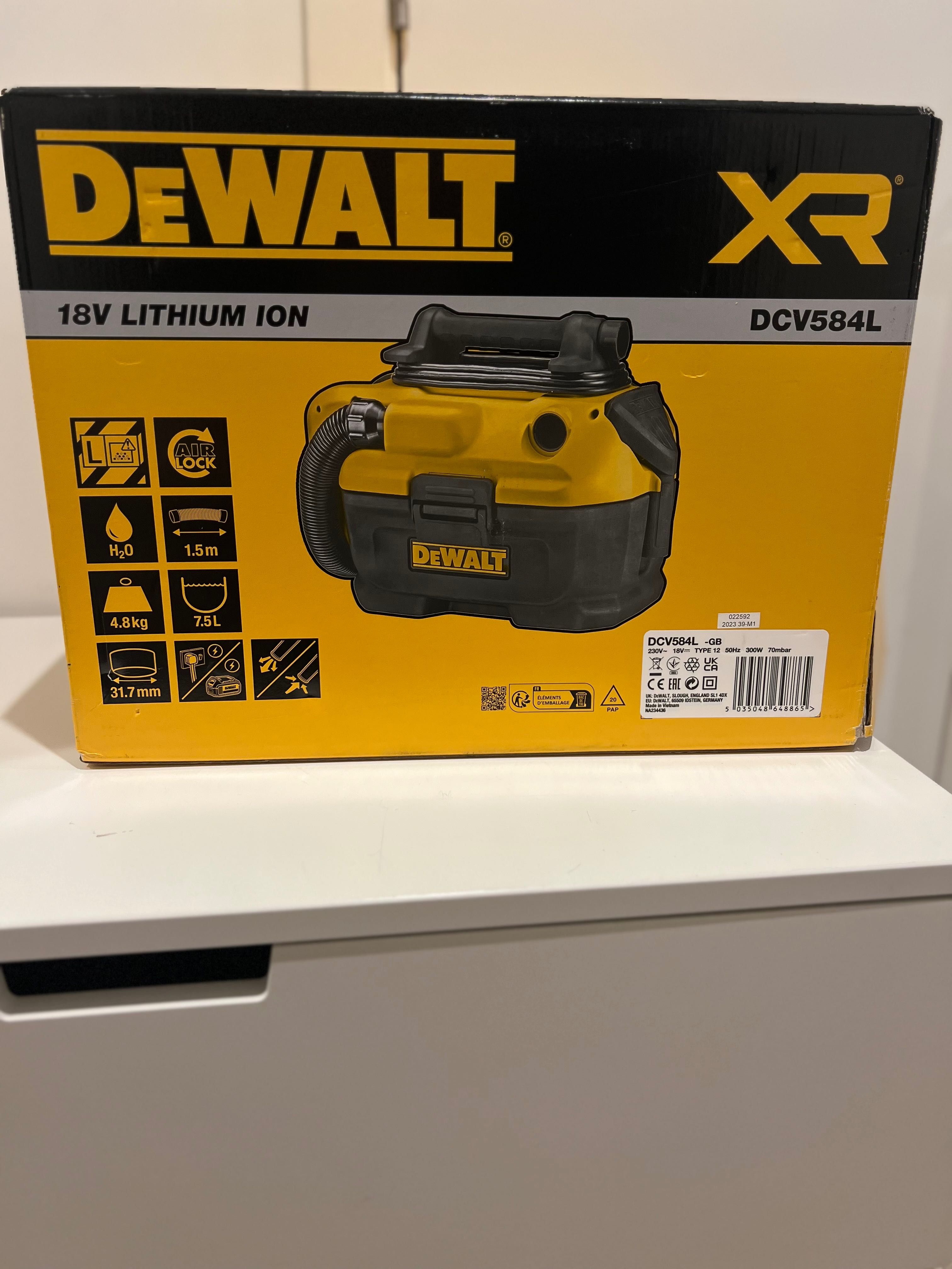 DeWALT DCV584L/Комбінований пилосос/Оригінал/Новий/New