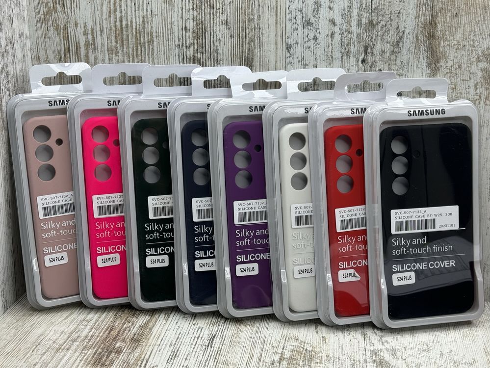Топ‼️ Чехол Original Silicone Case на Samsung S24 Plus/ S24