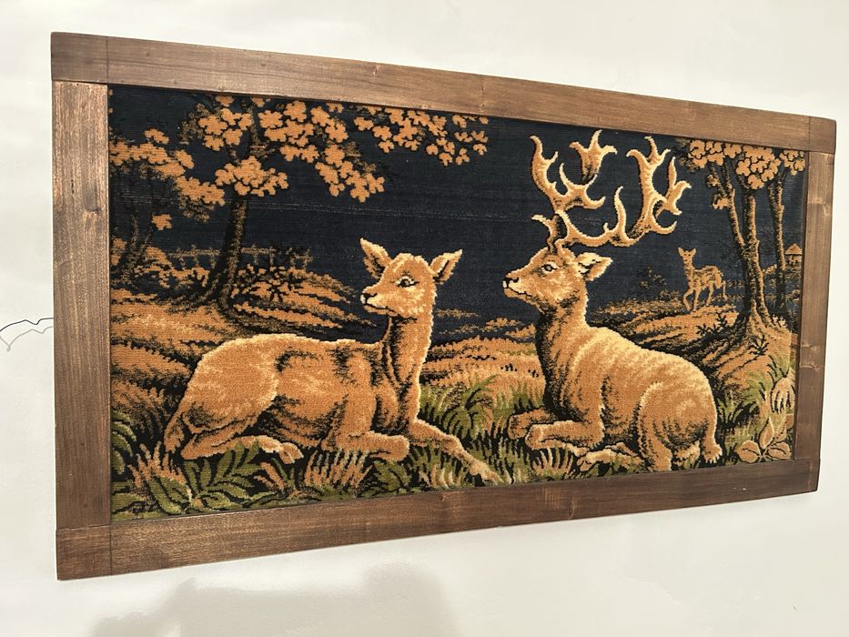 Quadro caça tecelagem