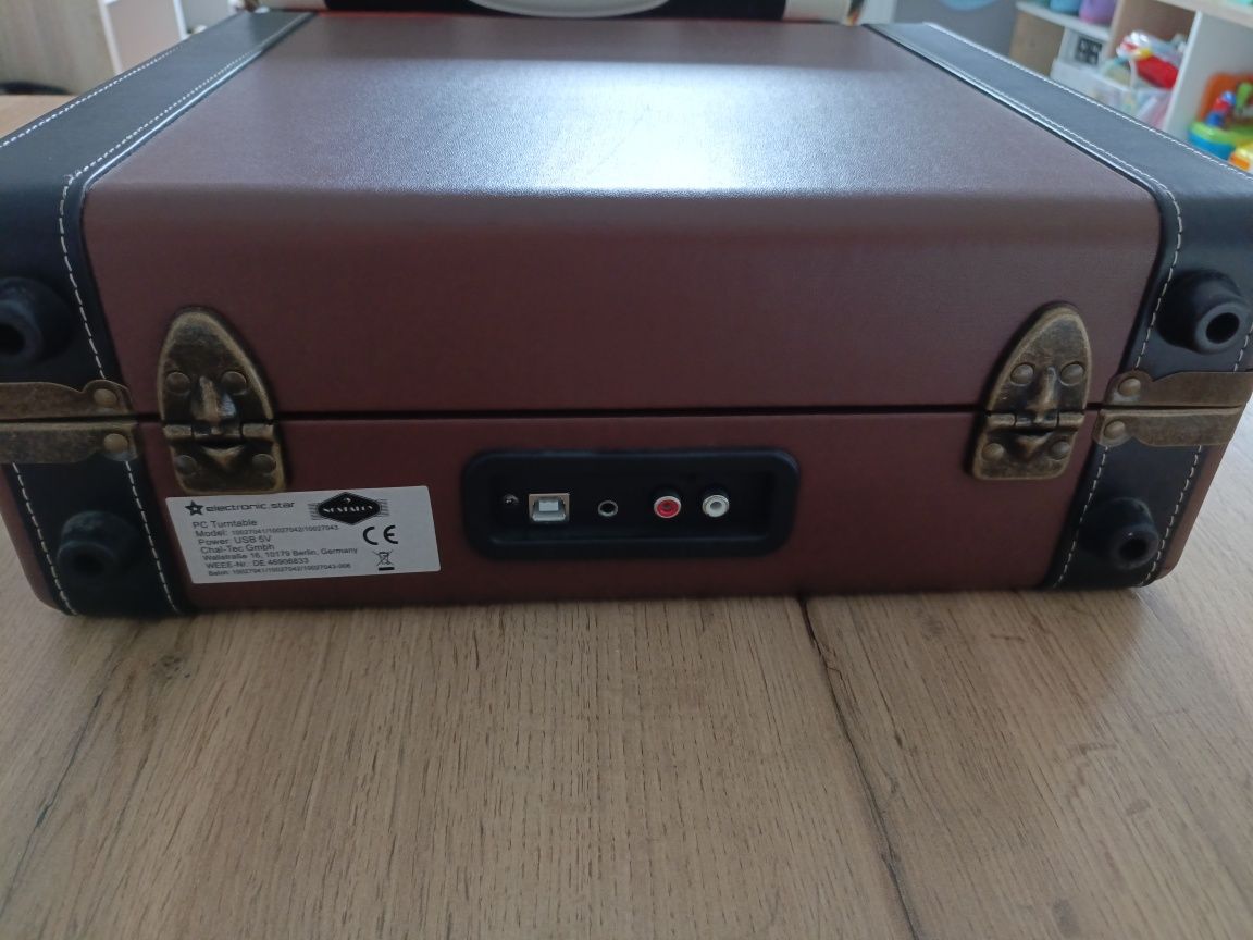Gramofon Adapter Winyli w stylu retro Auna USB Aux