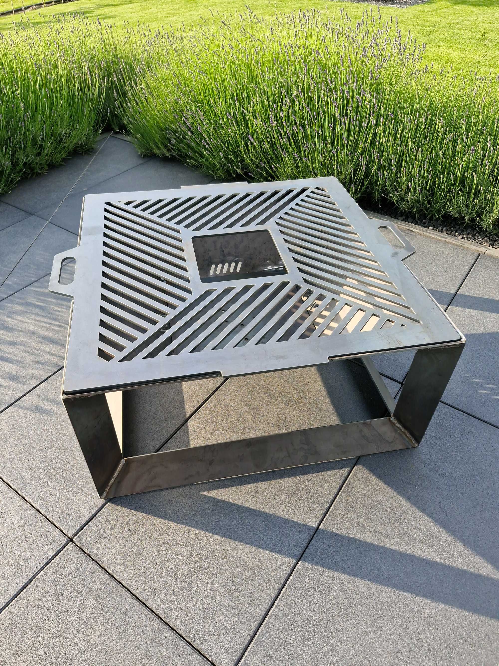 palenisko ogrodowe 4mm z rusztem 6mm o wymiarach 75x75 grill producent