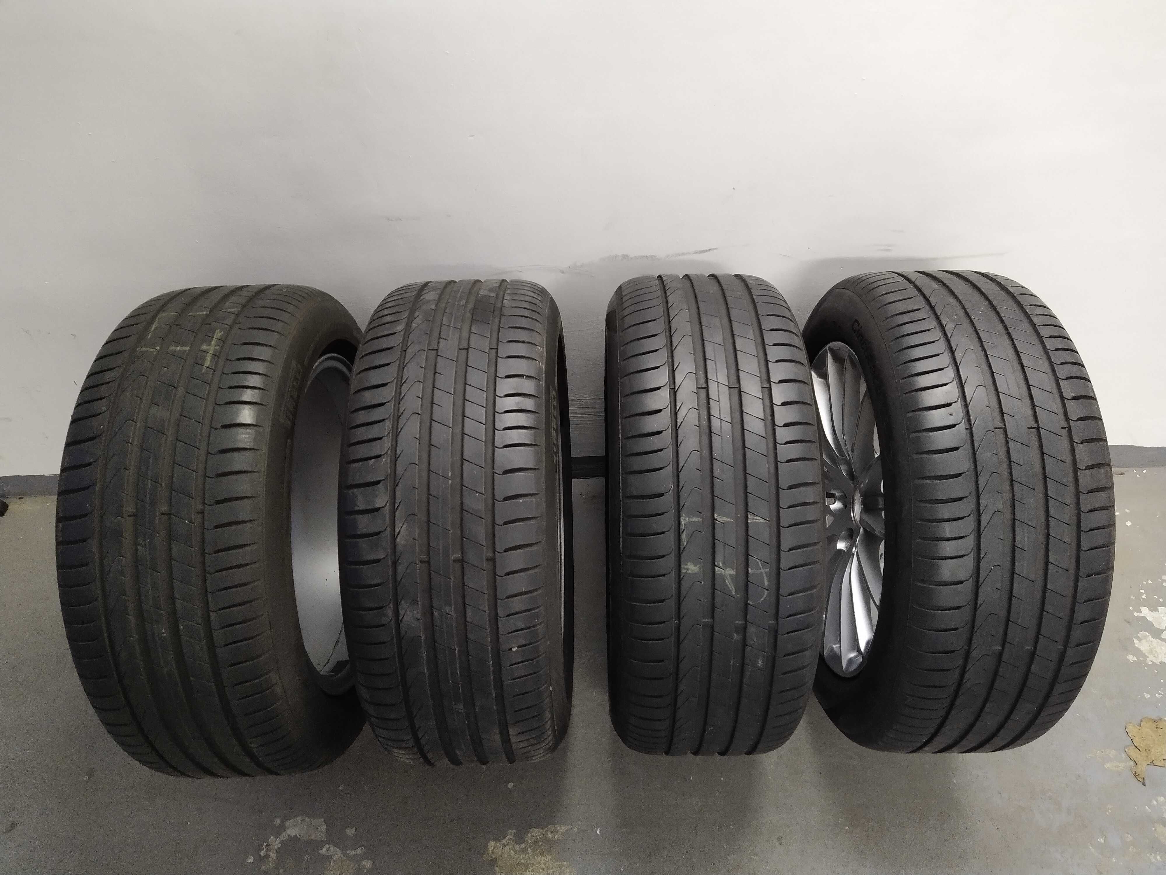 Koła felgi ALUminiowe 17'' Audi opony letnie PIRELLI 225/50/17 2021r.