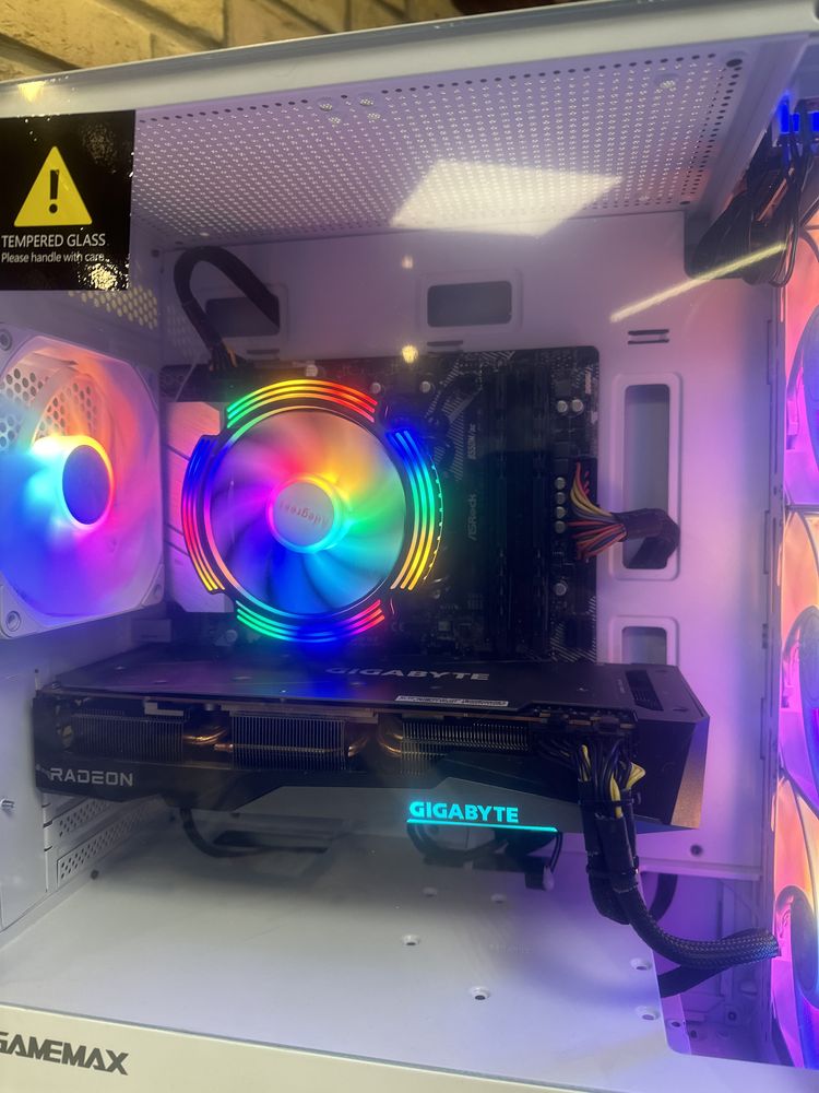 Игровой ПК! Ryzen 7 5700x/32GB/RX6750XT 12GB