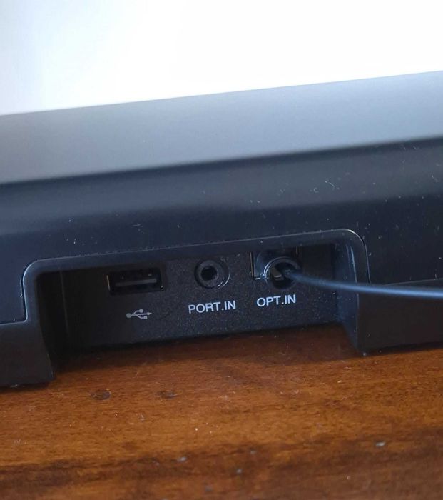 Barra de som, coluna sem fios, comando_marca LG_sem defeitos como novo