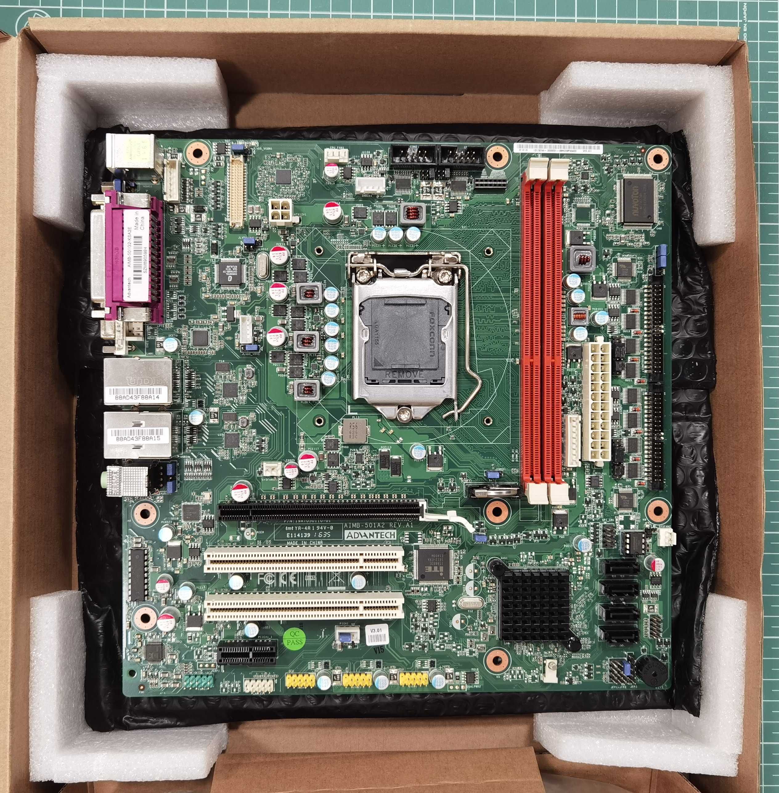 Płyta główna AdvanTech AIMB-501 AIMB-501G2-KSA2E LGA 1155