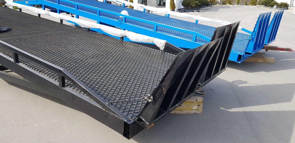 Rampa mobilna hydrauliczna 8 ton załadunkowa najazdowa tir naczepa dok