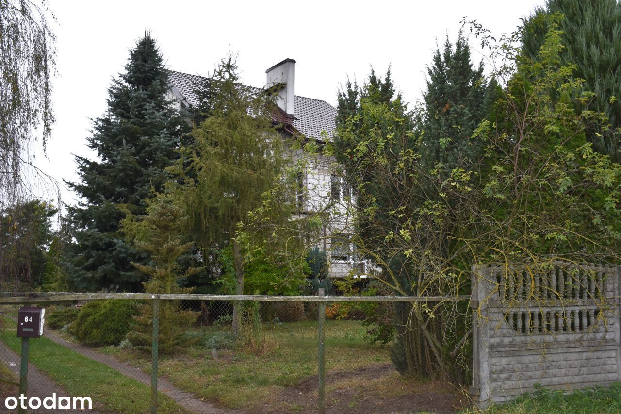 Dom , budynek gospodarczy, d. działka pod zabudowę