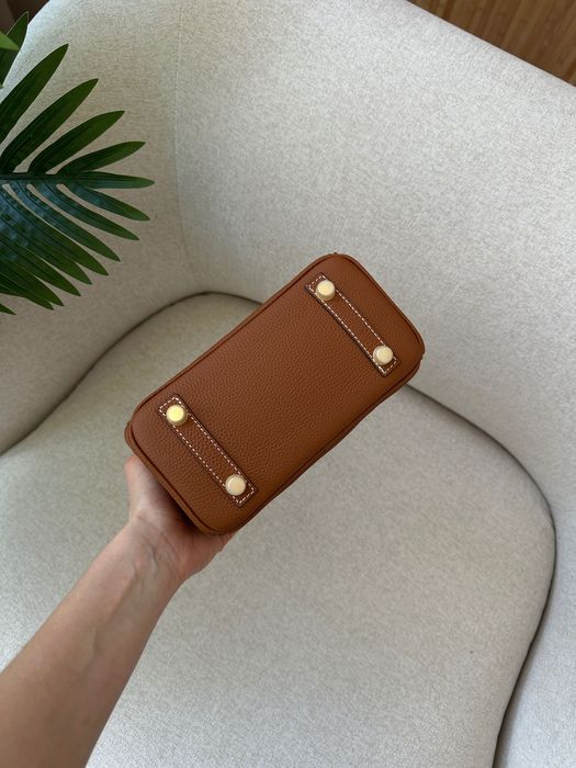 Сумка Hermes Birkin 20 Brown шкіра