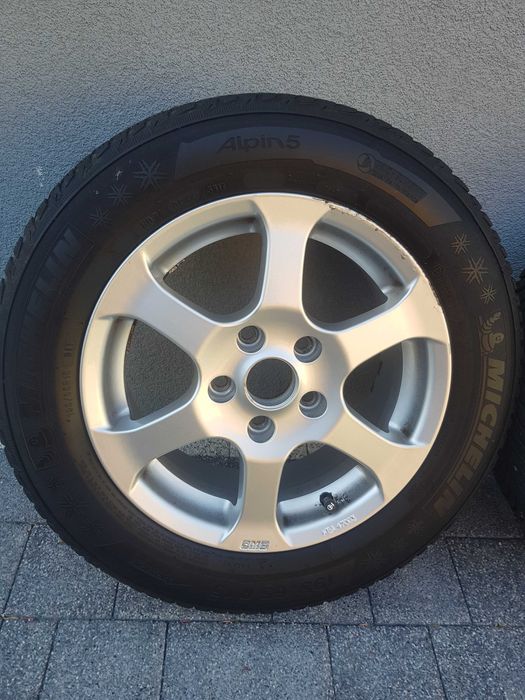 Felgi CMS KBA 47003+opony zimowe Michelin 195/65 R15