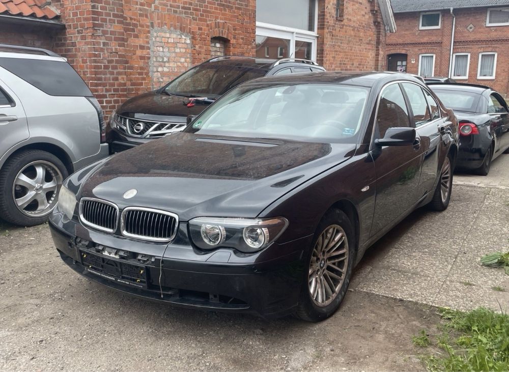Bmw e65 przedlift 3.6 735i Blacksapphire 475 wszystkie części