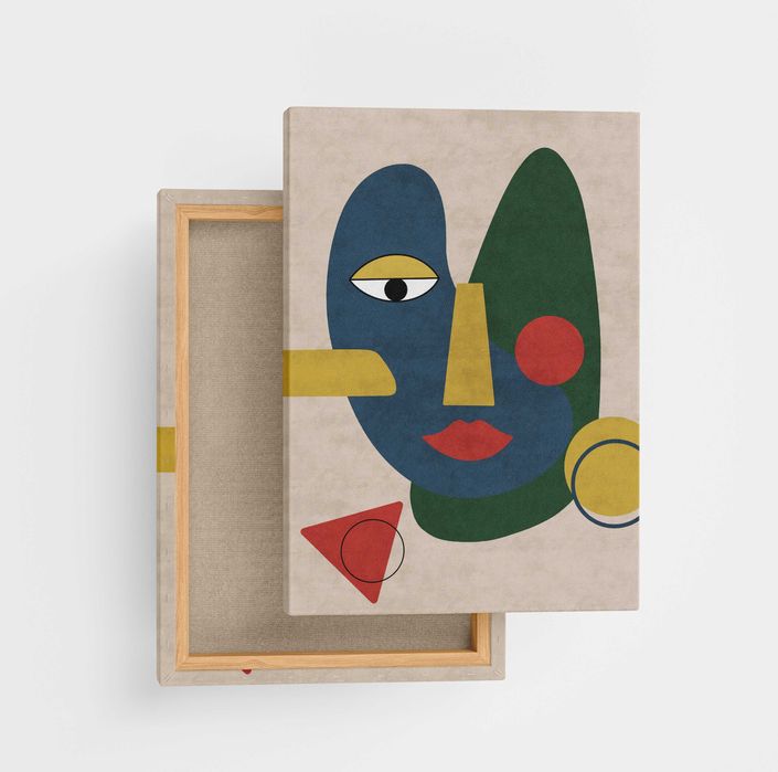 Plakat 50x70 płótno na krośnie