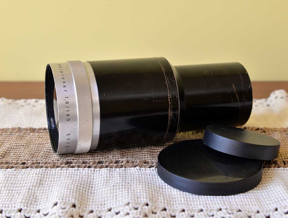Obiektyw Carl Zeiss Jena KIPRONAR 140 mm 1.9 UNIKAT!