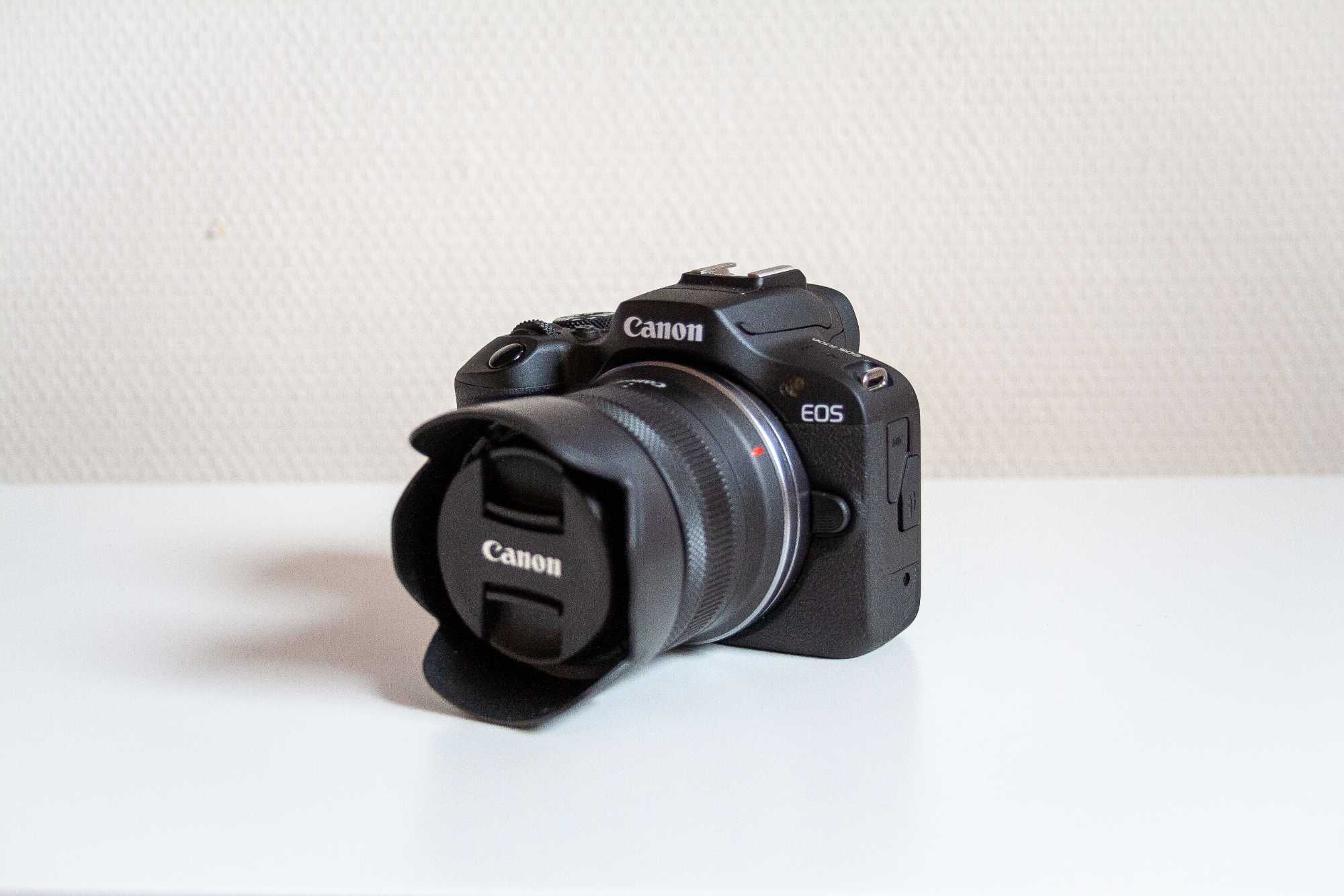 Jak NOWY Canon R100 kit + RF-S 18-45mm + EF-EOS R adapter