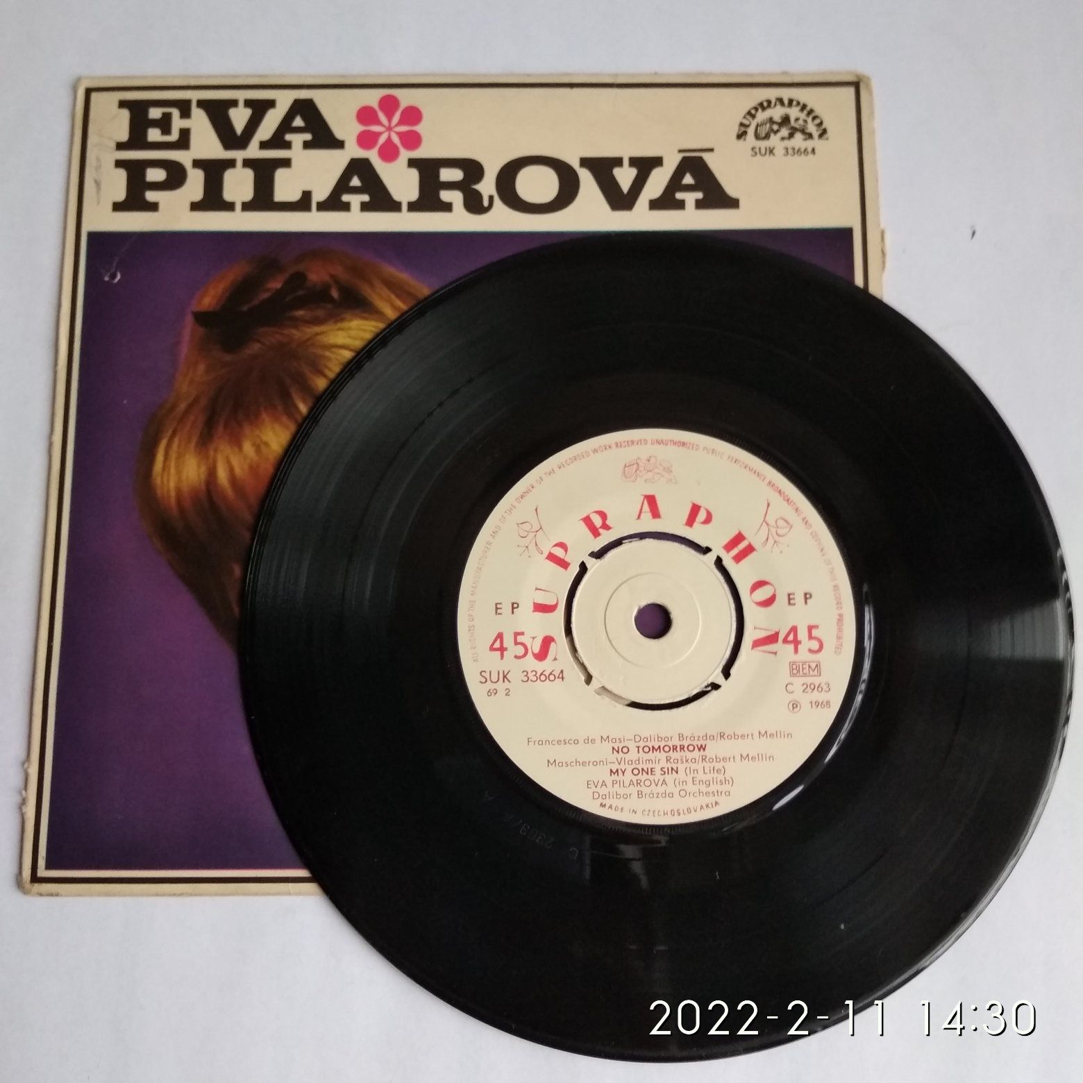 Eva Pilarova vinyl stary