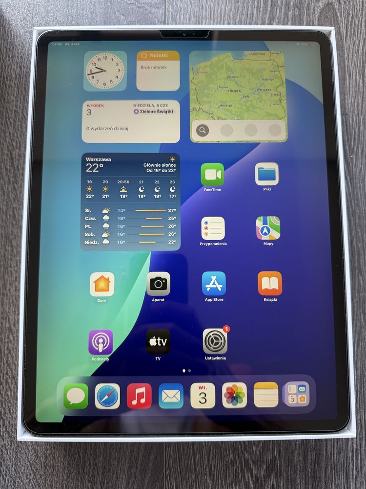 iPad Pro 12.9 4 gen A2229 zakup PL 1 TB