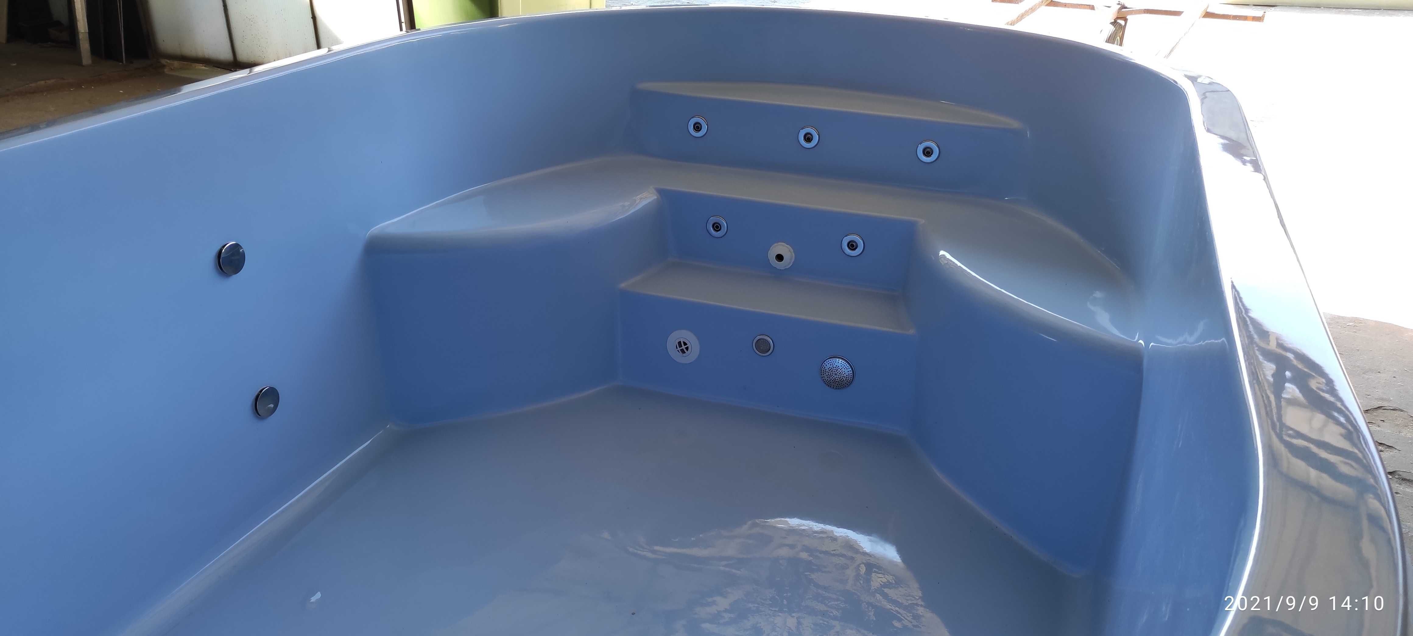 Basen Ogrodowy Jacuzzi Ogrodowe Bania Wanna Oczko Wodne Niecka Balia