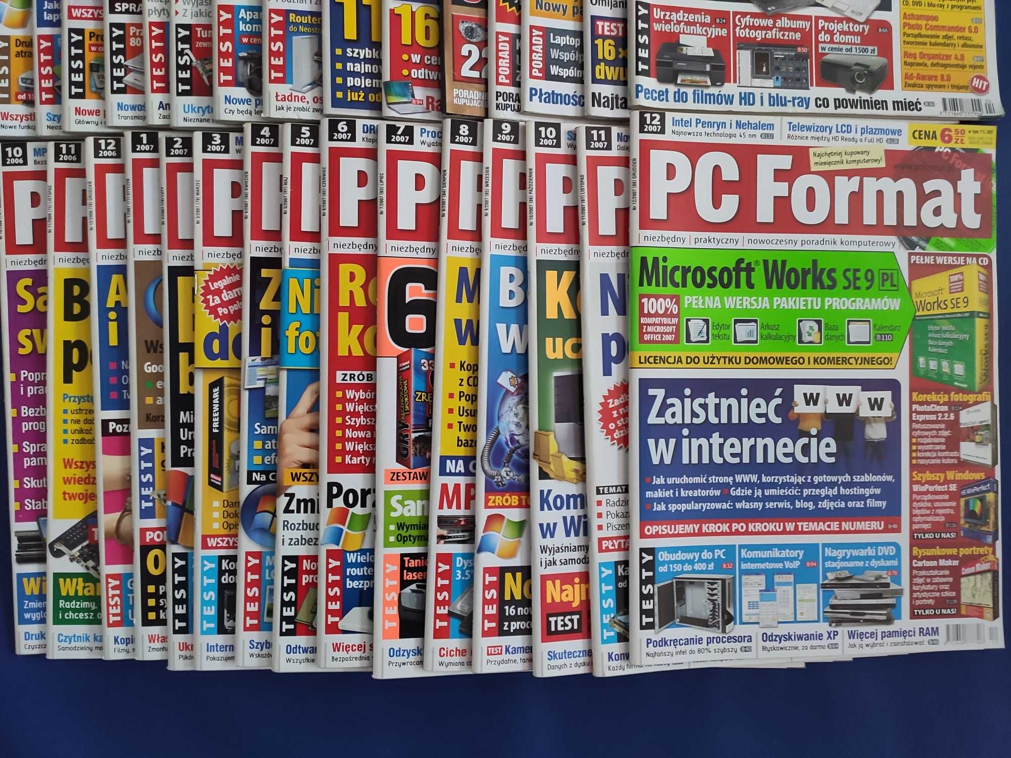 PC FORMAT kolekcja 30 czasopism