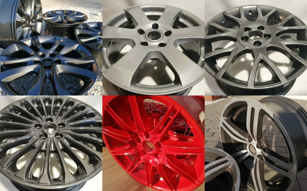 Regeneracja felg, malowanie proszkowe, piaskowanie, szkiełkowanie.