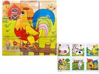 Układanka puzzle klocki kreatywne