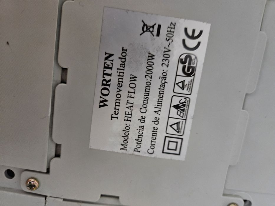 Termoventilador usado worten