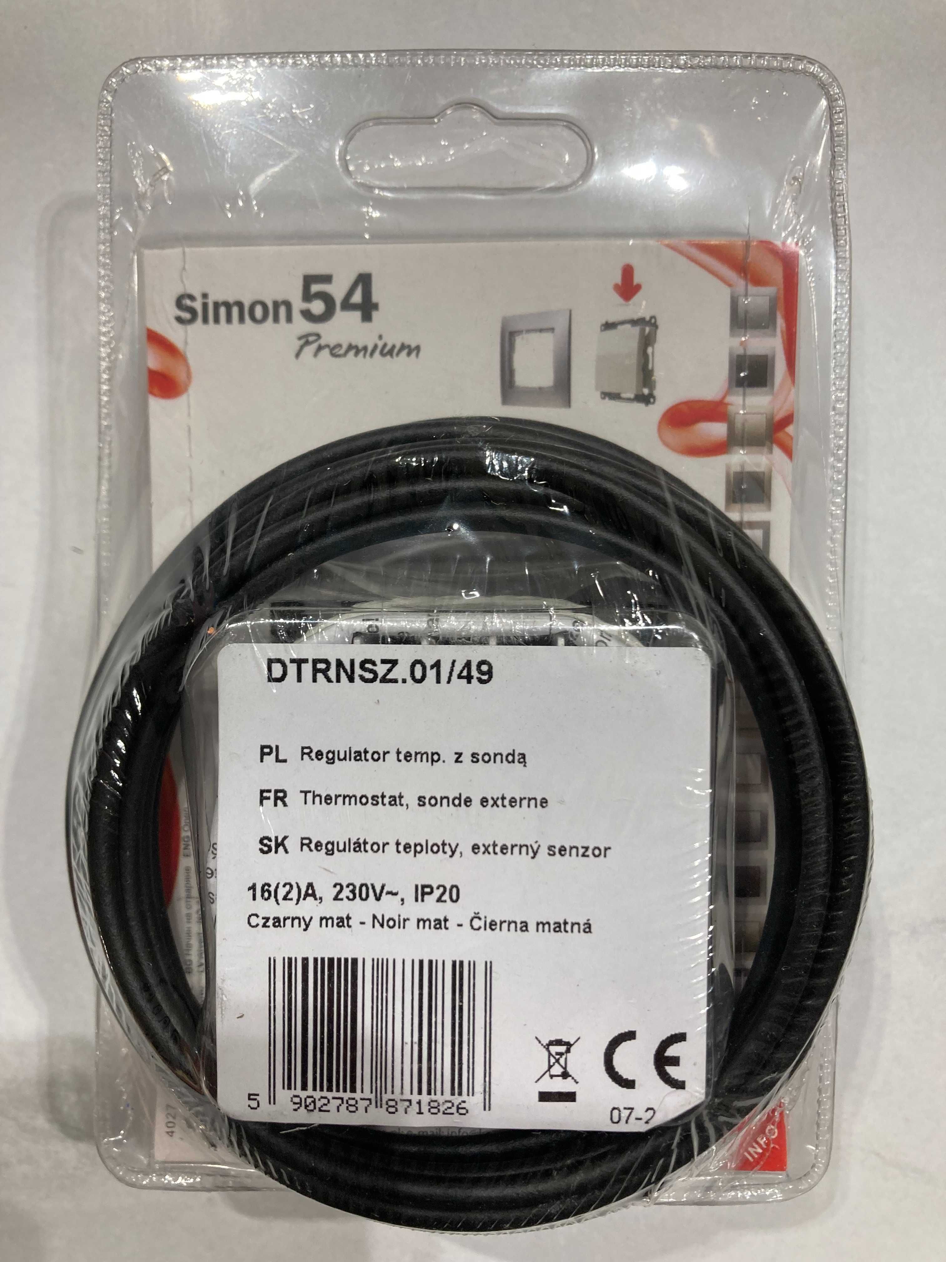 Simon termostat regulator temperatury z sondą