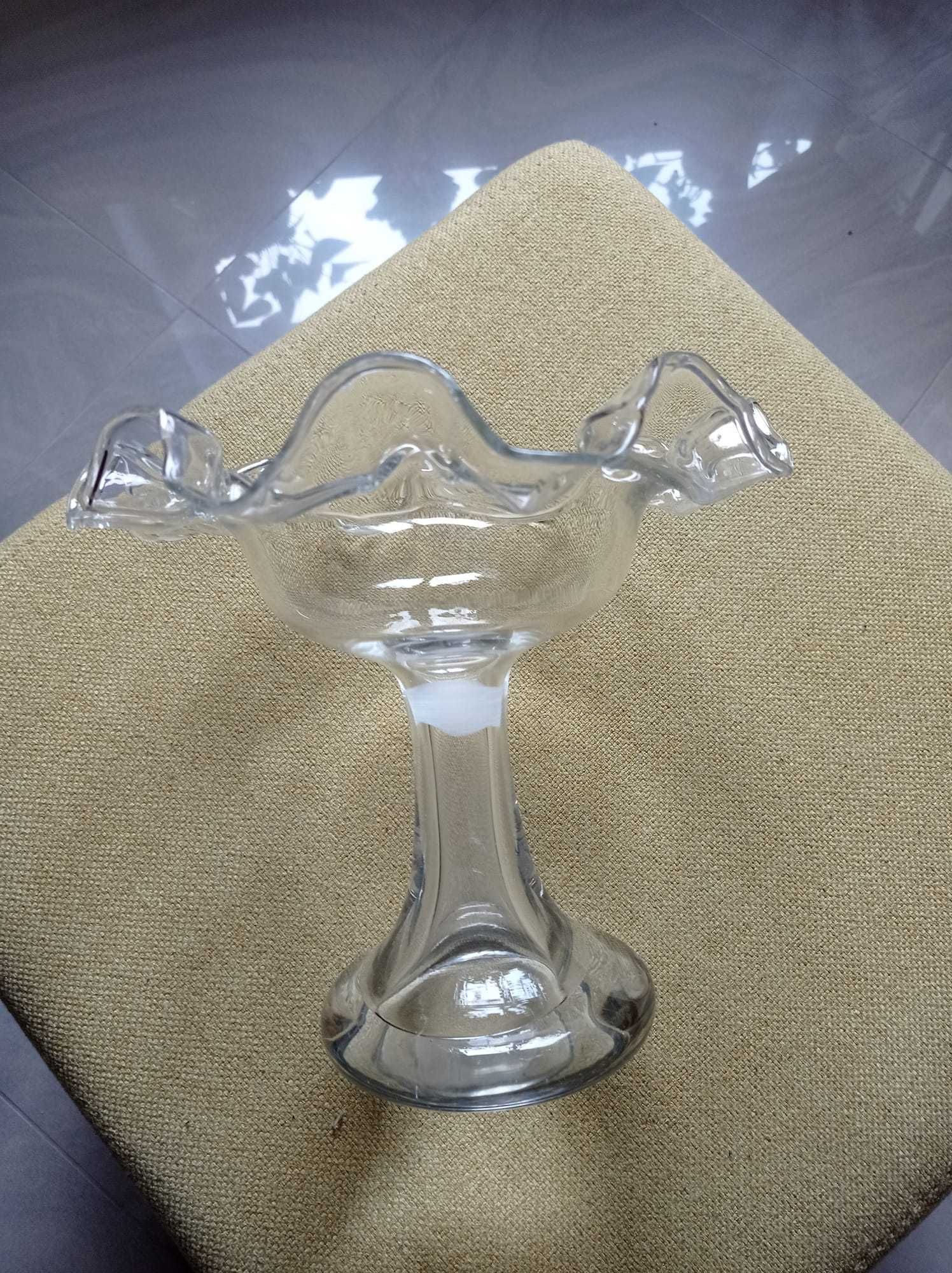 Nowy szklany wazon na wiązankę ślubną bukiet ślubny