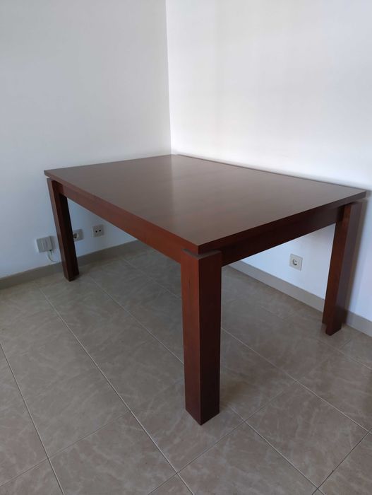 Extendable Dining Table Cherry and 4 Chairs64584503878274120