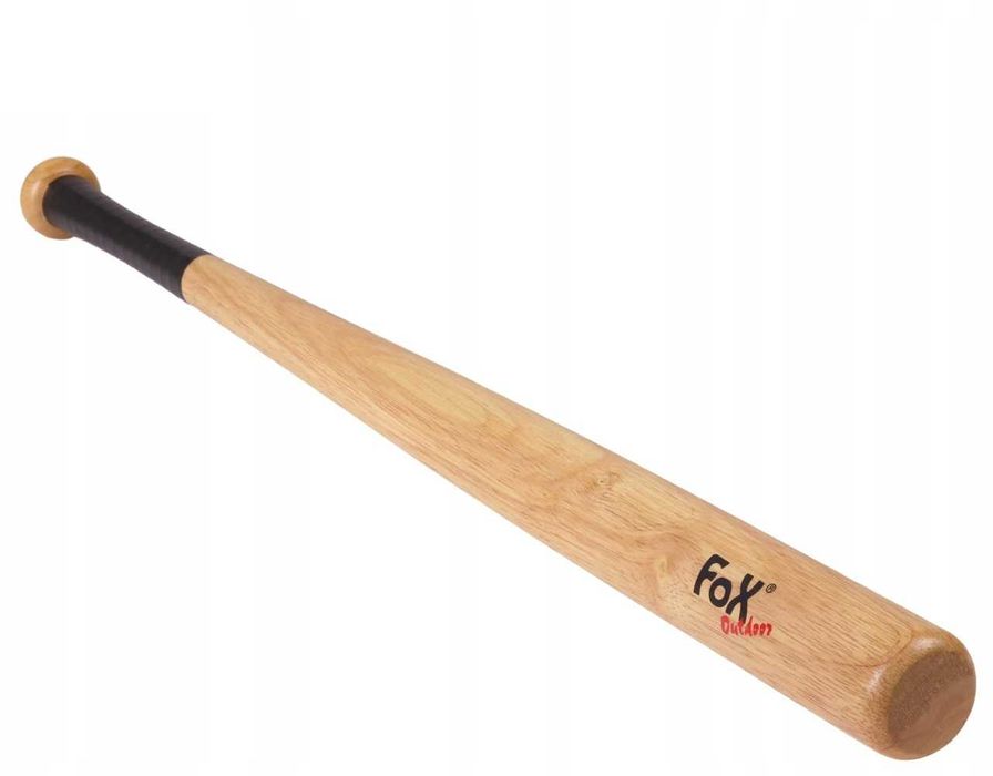 Solidny Drewniany Kij Baseballowy Bejsbolowy 32" 81cm MFH FOX Outdoor