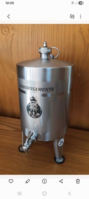 Mini Cubas Inox todas as capacidades