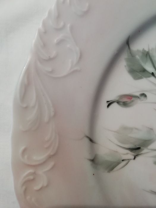 Prato pintado à mão